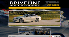 Desktop Screenshot of drivelinemotors.net
